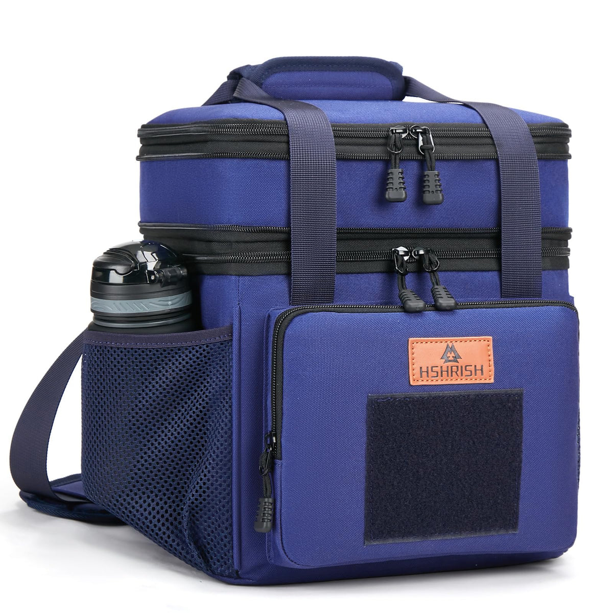 Expandable Lunch Box for Men Durable Leakproof Insulated Lunch Bag 24Cans