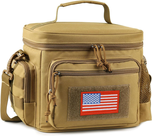 Lunch Box for Men, 12L Leakproof Tactical Lunch Bag Large Cooler for work