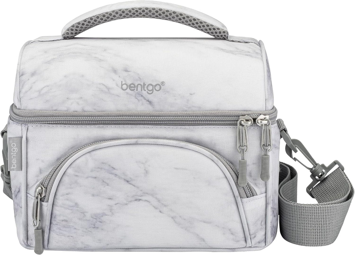 Bentgo Deluxe Insulated Lunch Bag with Adjustable Strap & Outer Pocket