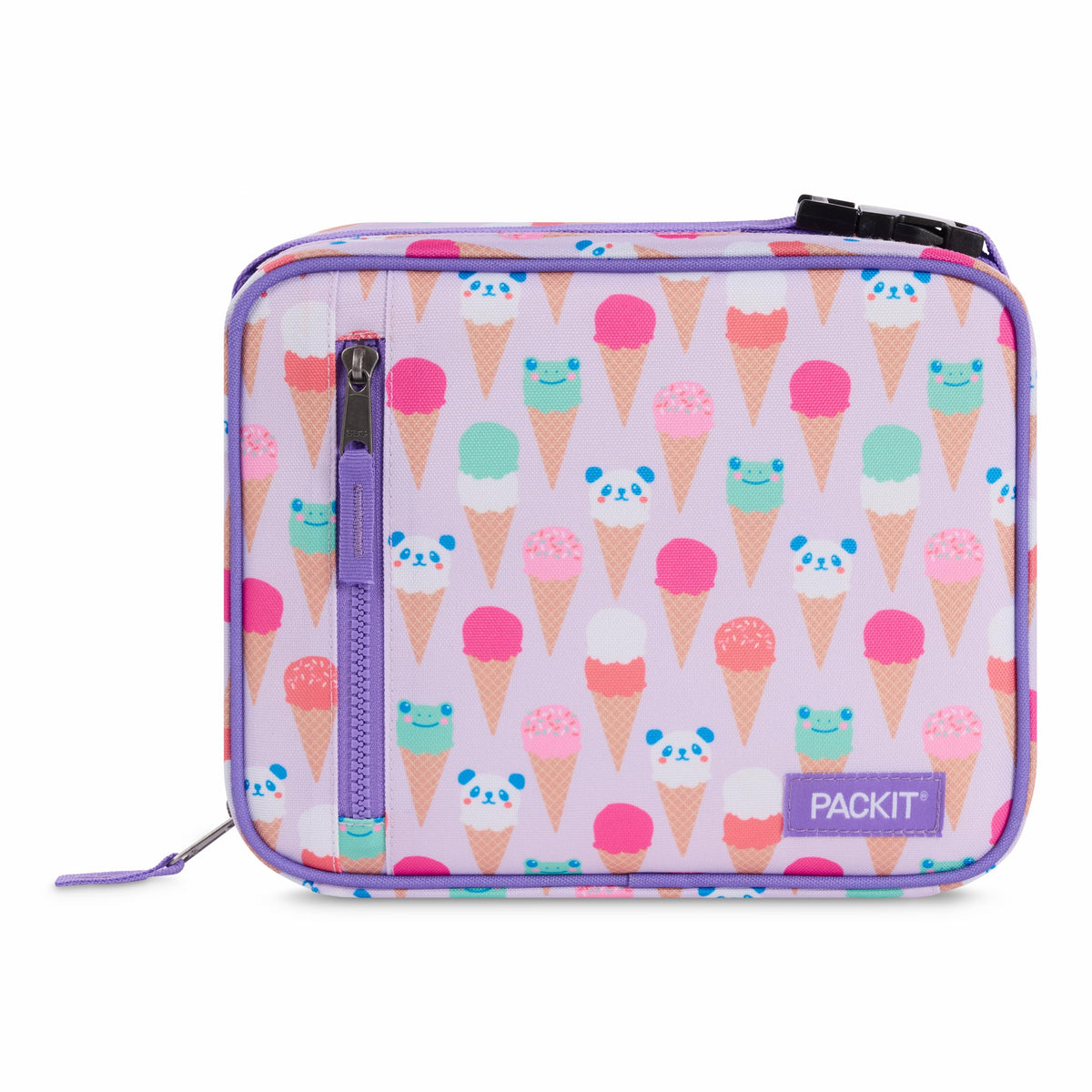 PackIt Freezable Classic Lunch Box, Black