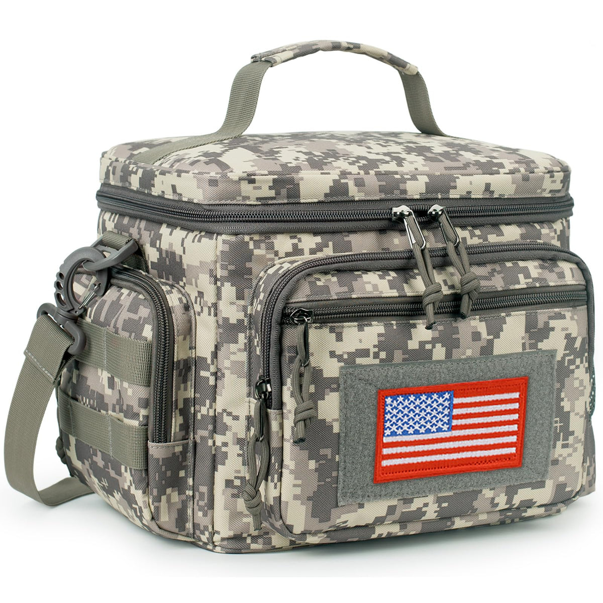 Lunch Box for Men, 12L Leakproof Tactical Lunch Bag Large Cooler for work