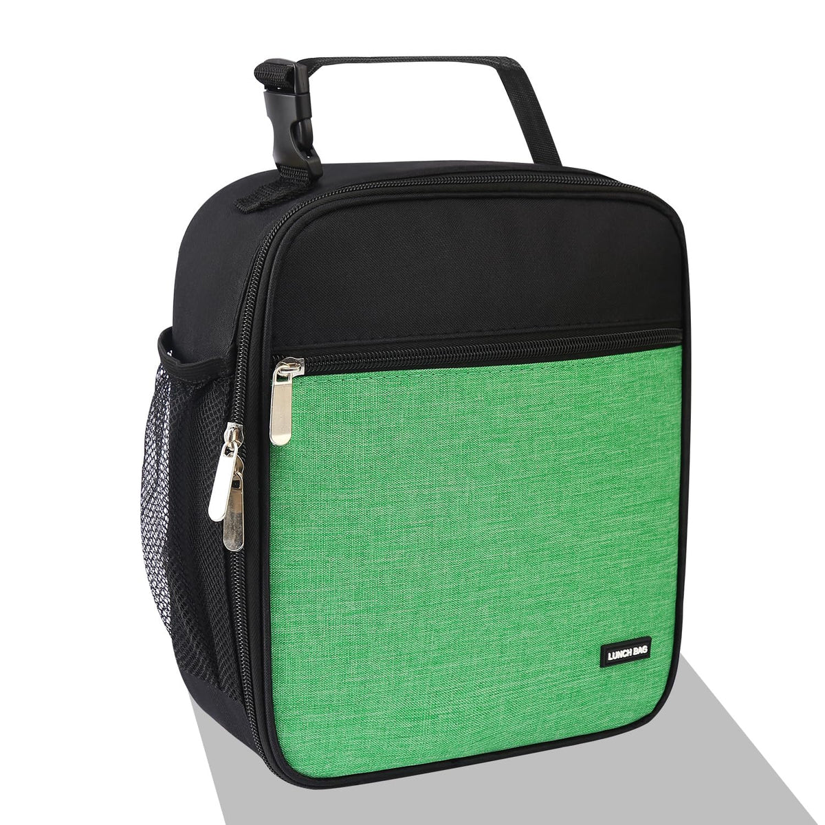 Lovoeo Lunch box Lunch bag for men women Insulated Lunchbox Lunch bags for Work Picnic Travel (Black)
