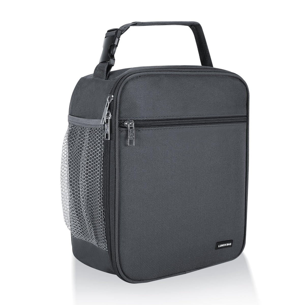 Lovoeo Lunch box Lunch bag for men women Insulated Lunchbox Lunch bags for Work Picnic Travel (Black)
