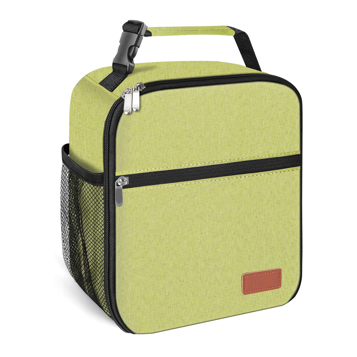 Lunch Box for Men & Women Durable Lunch Bag for Work & Adults Reusable Insulated Small Lunchbox Black