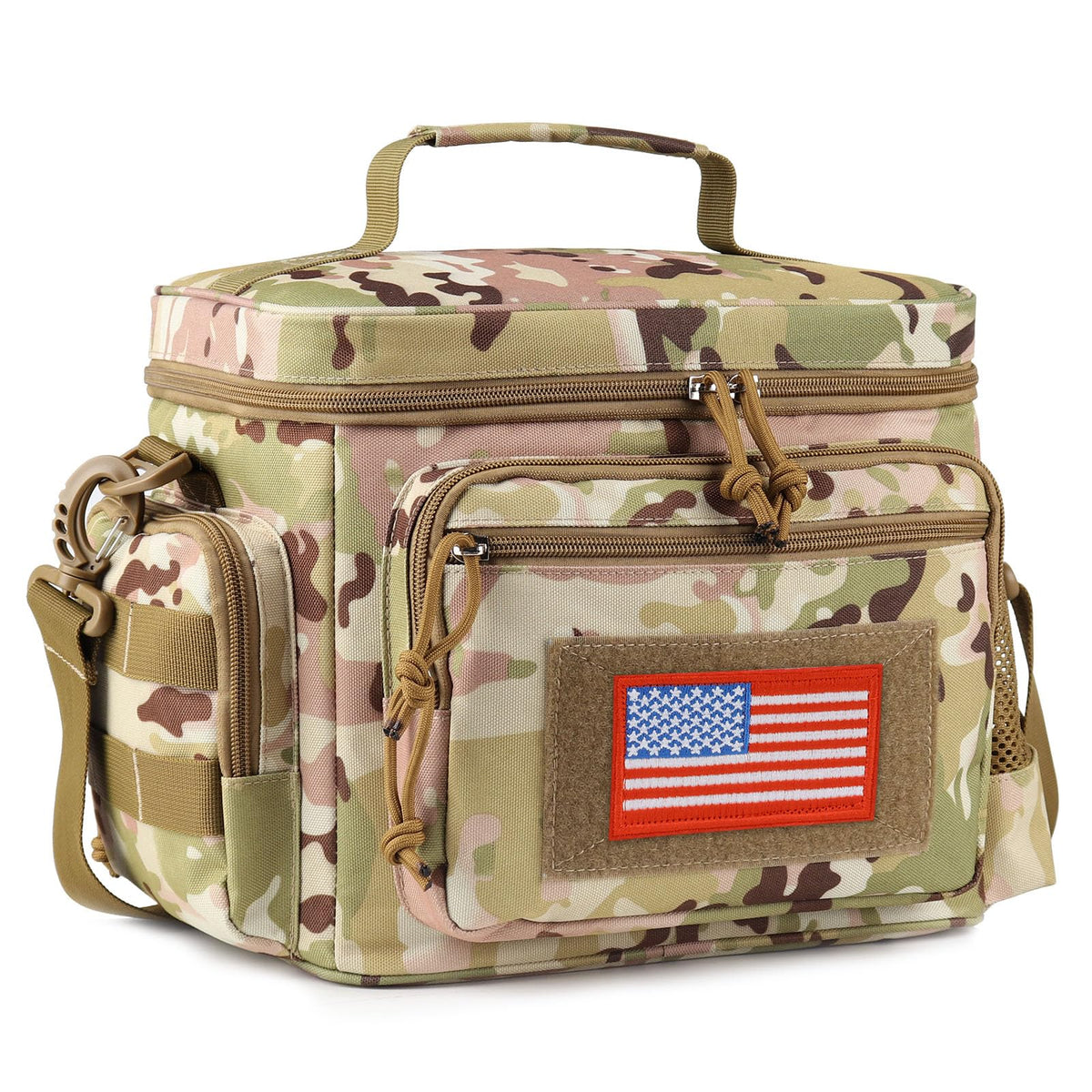 Lunch Box for Men, 12L Leakproof Tactical Lunch Bag Large Cooler for work