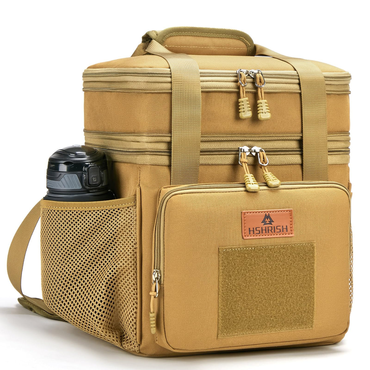 Expandable Lunch Box for Men Durable Leakproof Insulated Lunch Bag 24Cans