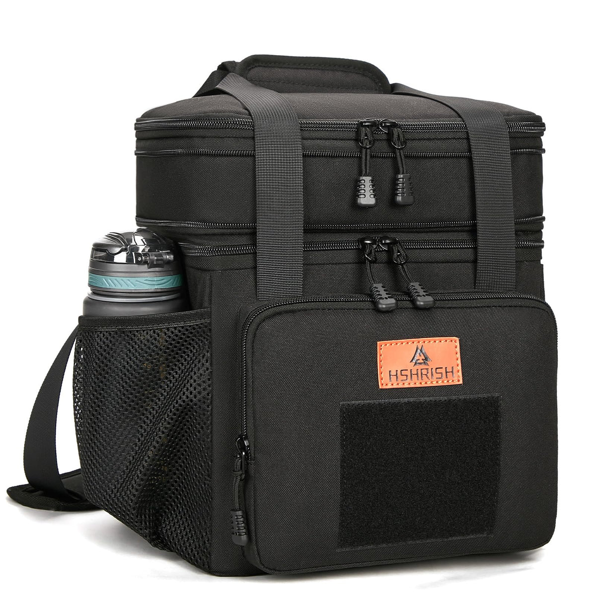 Expandable Lunch Box for Men Durable Leakproof Insulated Lunch Bag 24Cans
