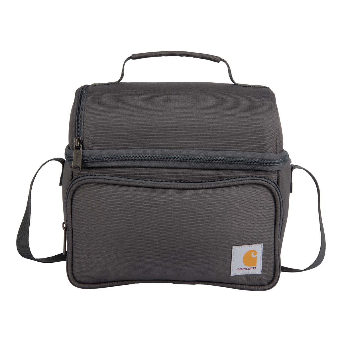 Carhartt Camping Cooler, Worksite Lunch Box, Soft Shell Lunch Bag for Construction Sites, Work and Everyday Use, Black