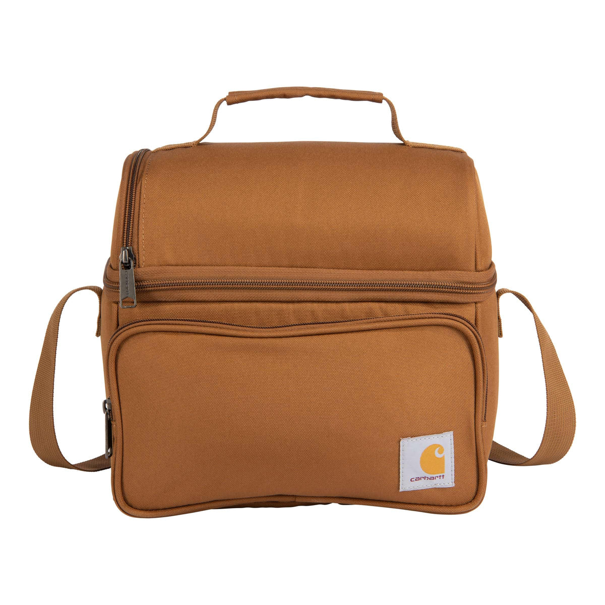 Carhartt Camping Cooler, Worksite Lunchbox, Soft Shell Lunch Bag for Construction Sites, Work and Everyday Use, Gray
