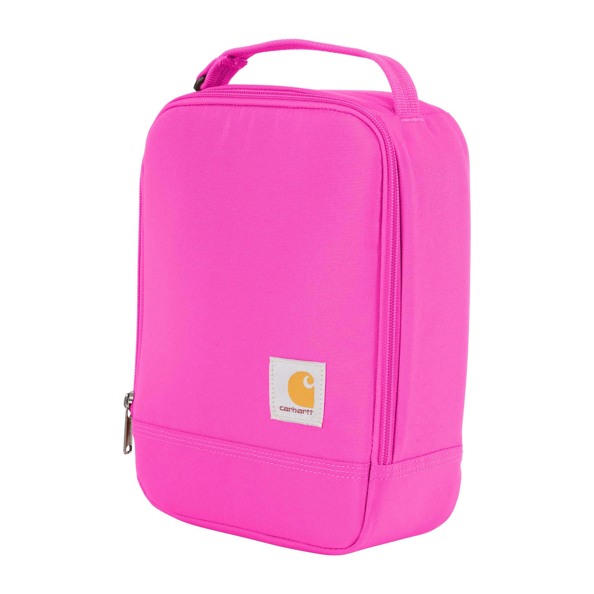 Carhartt Insulated Lunch Cooler For Men and Women, Fully Insulated Lunch Pale for Everyday Use, 4 Can (Black)