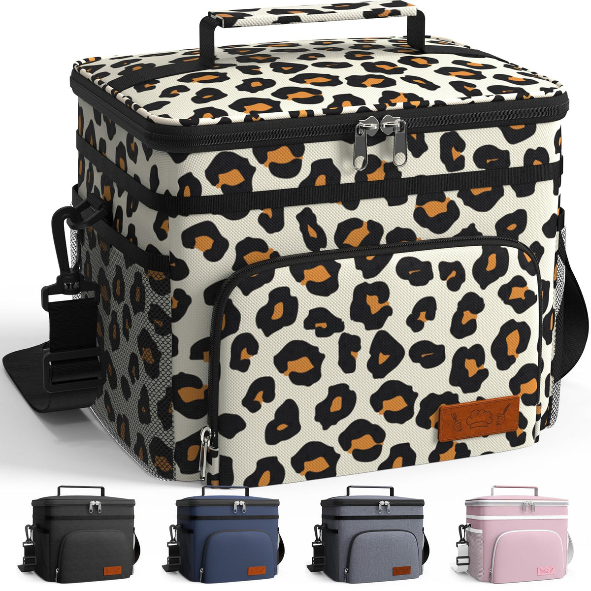 HOTOR Insulated Lunch Box Men Women Leak-Proof Cooler Lunch Bag 15L