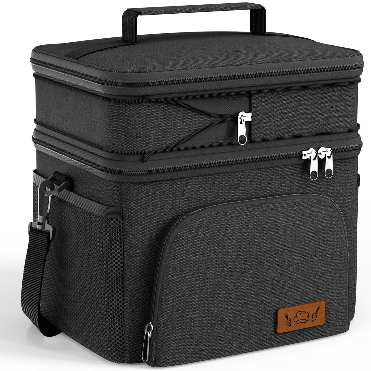 HOTOR Insulated Lunch Box Men Women Leak-Proof Cooler Lunch Bag 15L