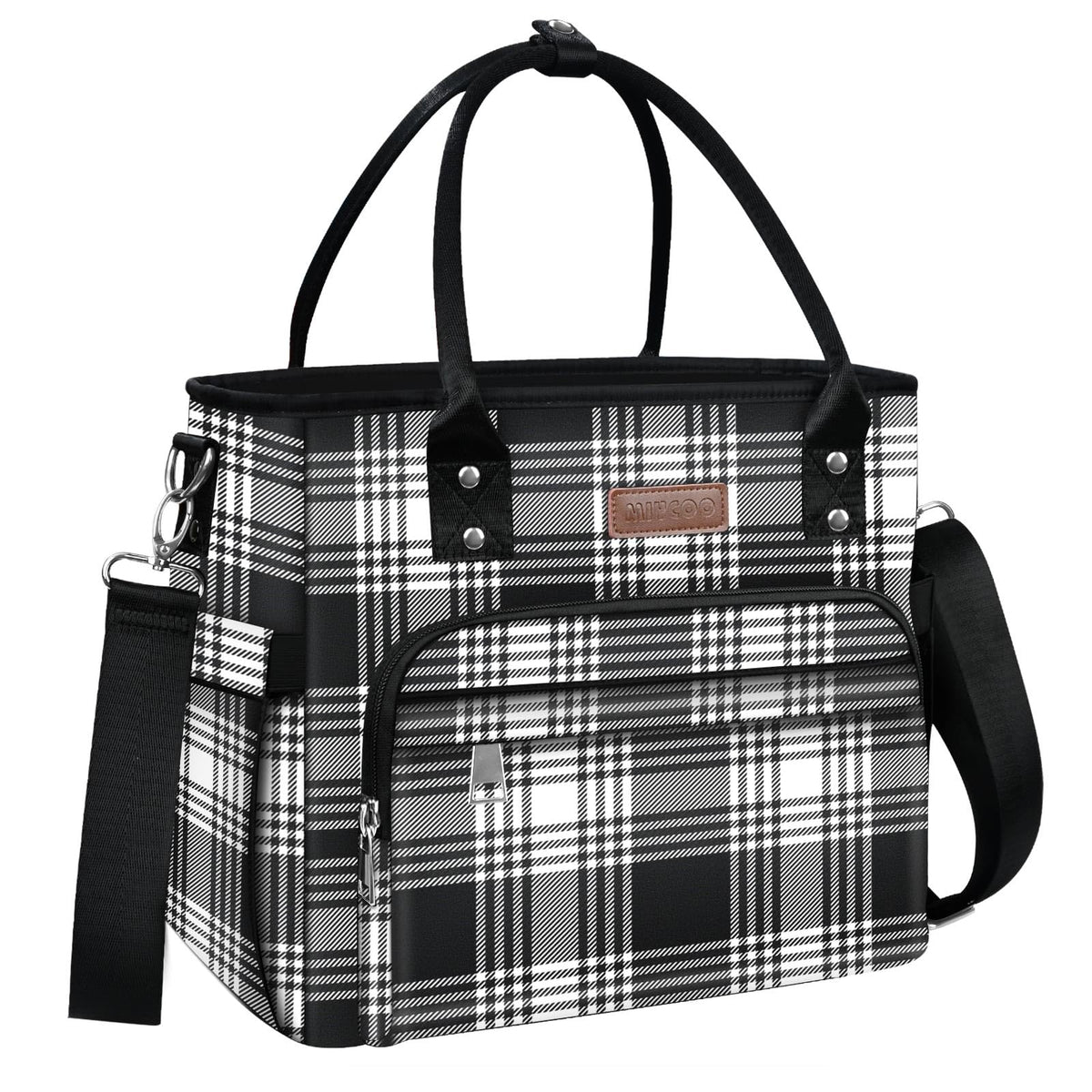 MIYCOO Insulated Lunch Bag Women, Large Tote Lunch Box for Work, 18L