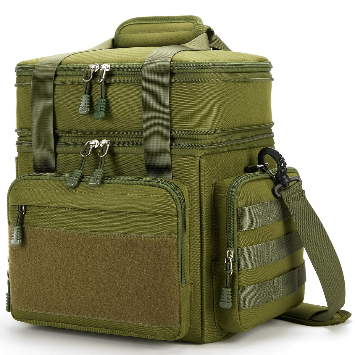 Gafetrey Tactical Lunch Box for Men - Large Lunch Bag Double Deck