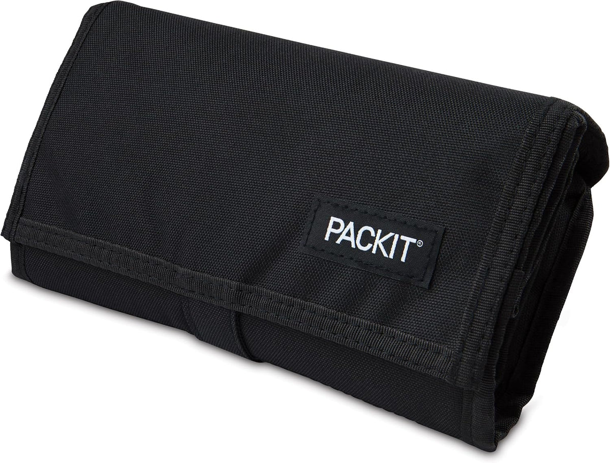 PackIt Freezable Lunch Bag, Black
