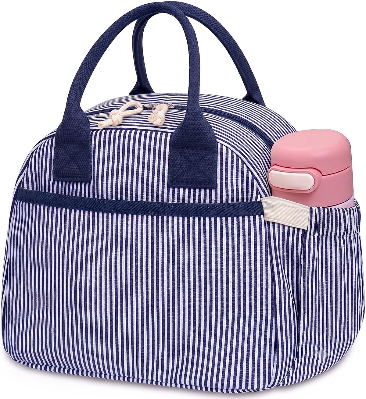 Carry bloom Lunch Box for Women, Insulated Lunch Bag Cute Corduroy Lunchbox