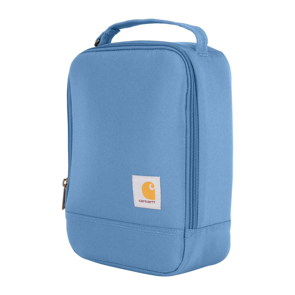 Carhartt Insulated Lunch Cooler For Men and Women, Fully Insulated Lunch Pale for Everyday Use, 4 Can (Black)