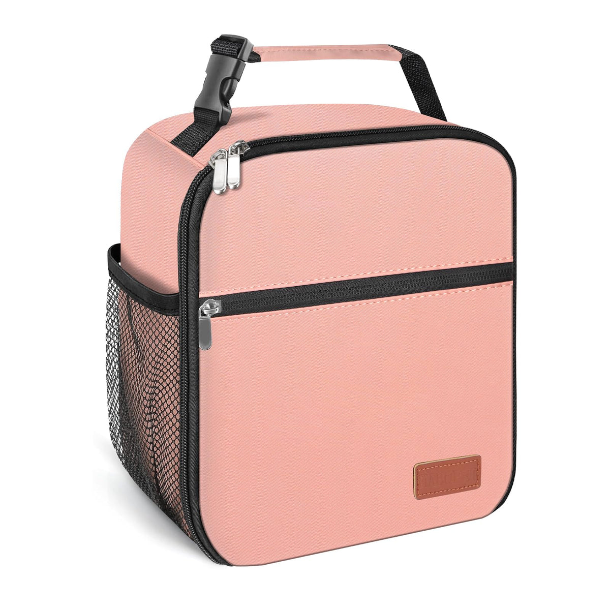 Lunch Box for Men & Women Durable Lunch Bag for Work & Adults Reusable Insulated Small Lunchbox Black