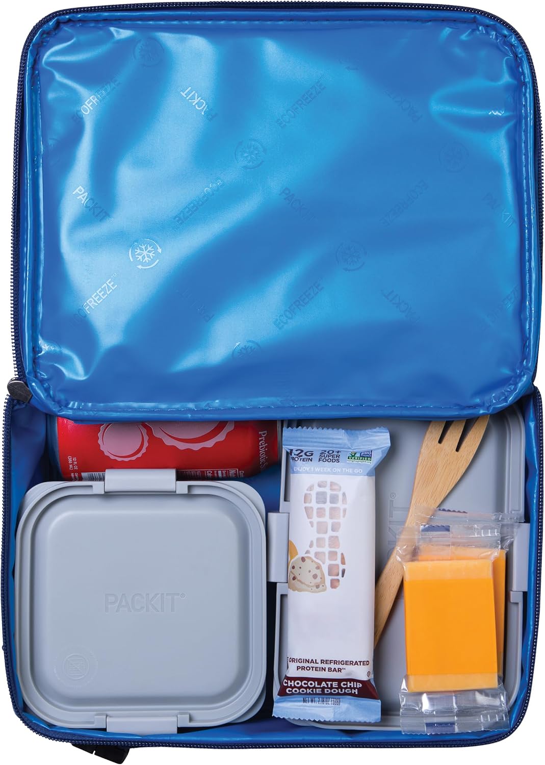 PackIt Freezable Classic Lunch Box, True Blue