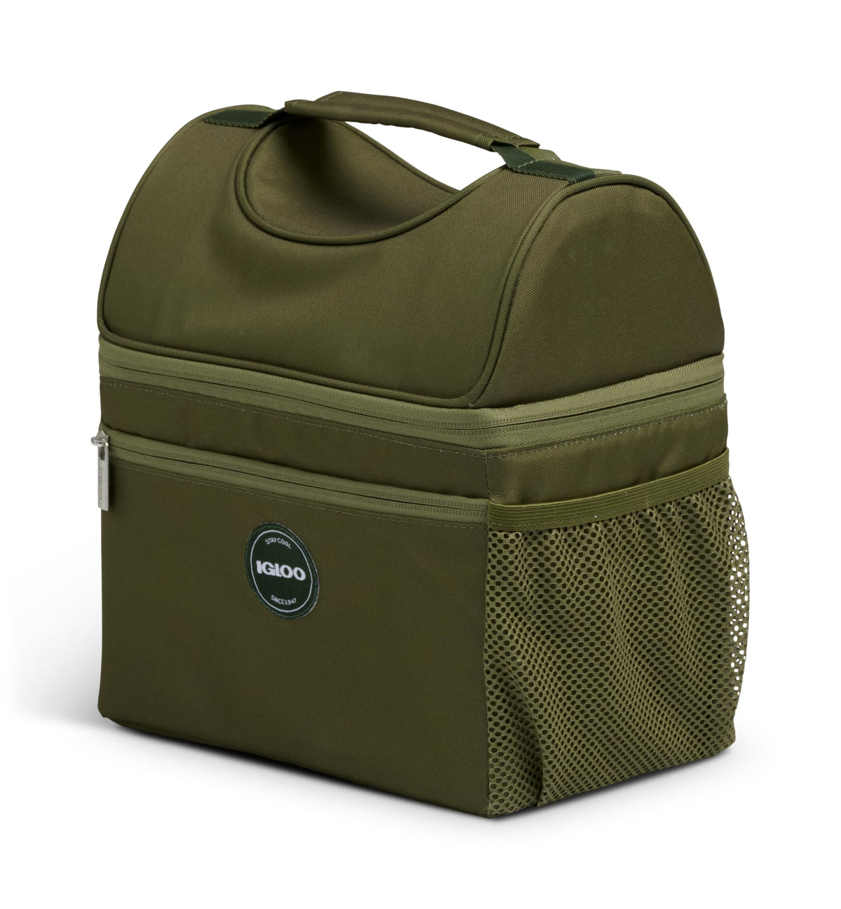 Igloo Gripper Soft Sided Cooler Bag | Insulated Dual Compartment Lunch Cooler