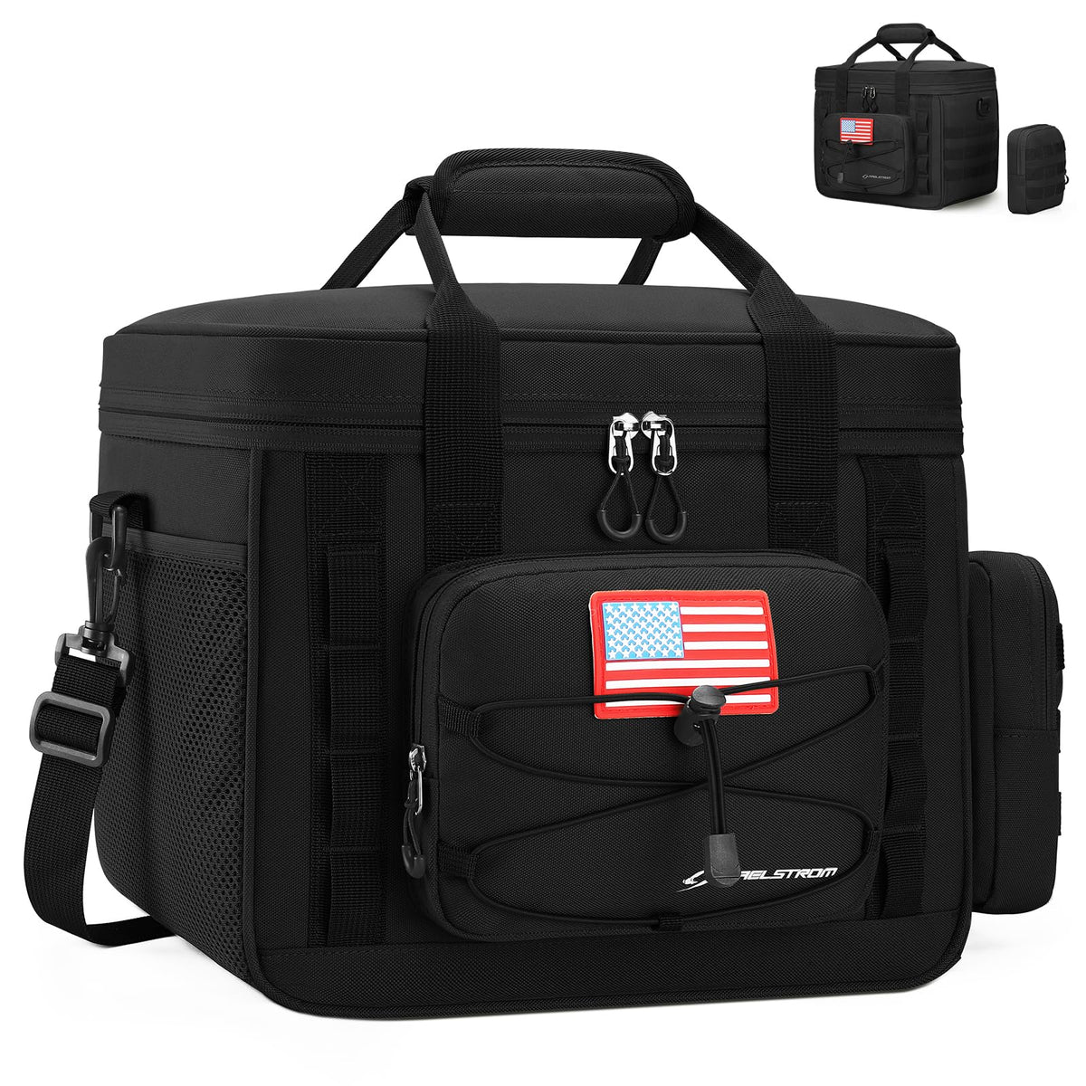 Maelstrom Tactical Lunch Box for Men, Cooler Bag with Detachable MOLLE Bag