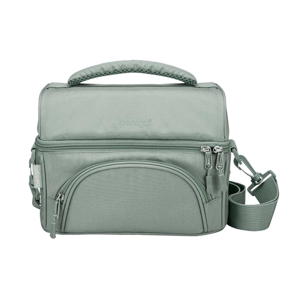 Bentgo Deluxe Insulated Lunch Bag with Adjustable Strap & Outer Pocket