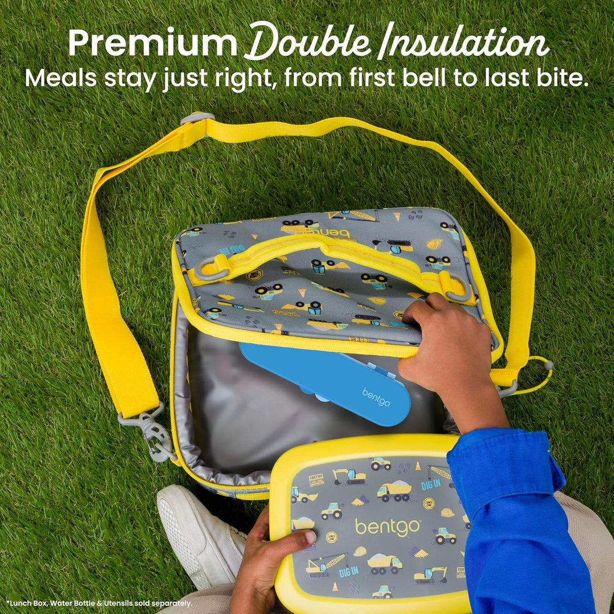 Bentgo Kids Prints Double-Insulated Reusable Lunch Bag