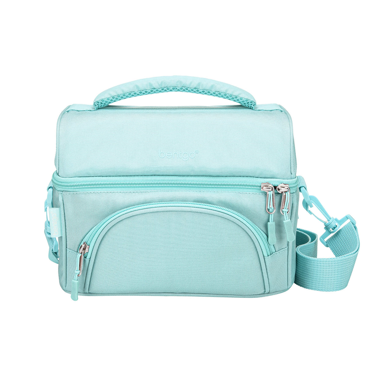 Bentgo Deluxe Insulated Lunch Bag with Adjustable Strap & Outer Pocket