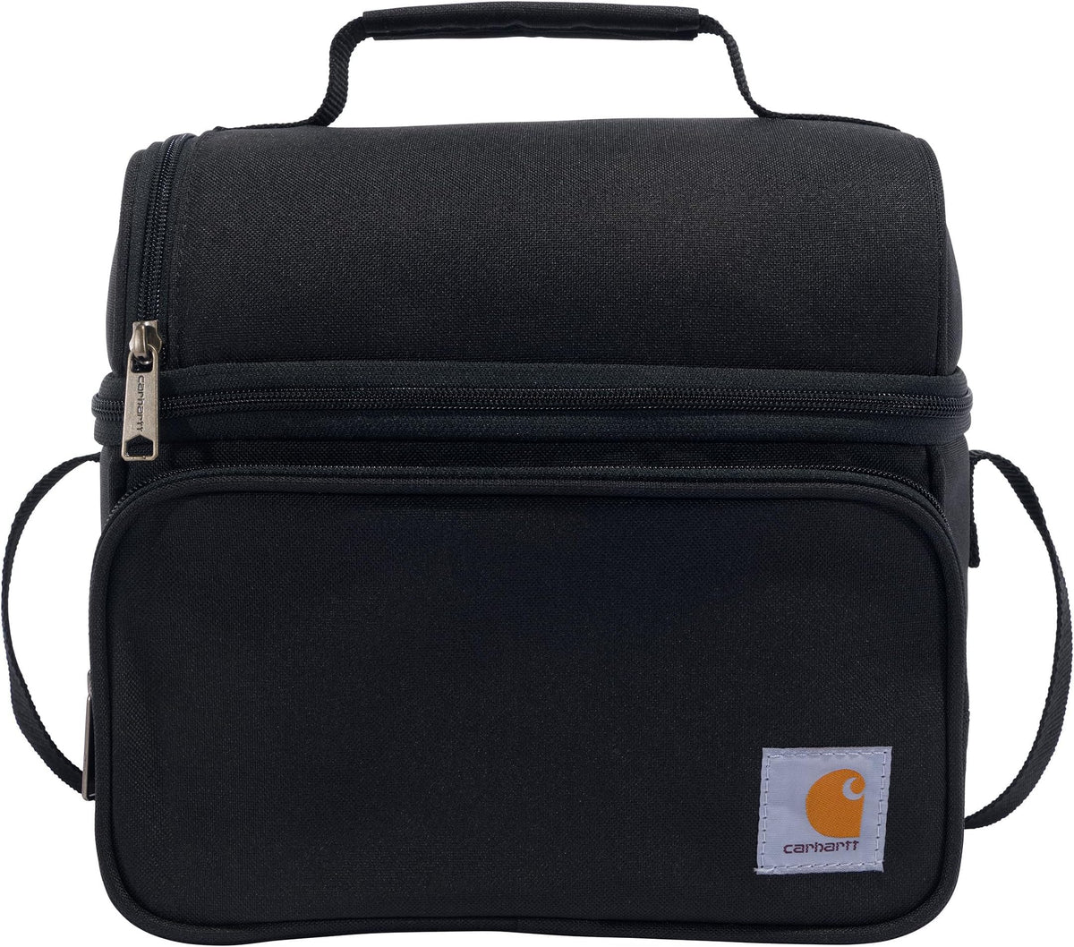 Carhartt Camping Cooler, Worksite Lunch Box, Soft Shell Lunch Bag for Construction Sites, Work and Everyday Use, Black