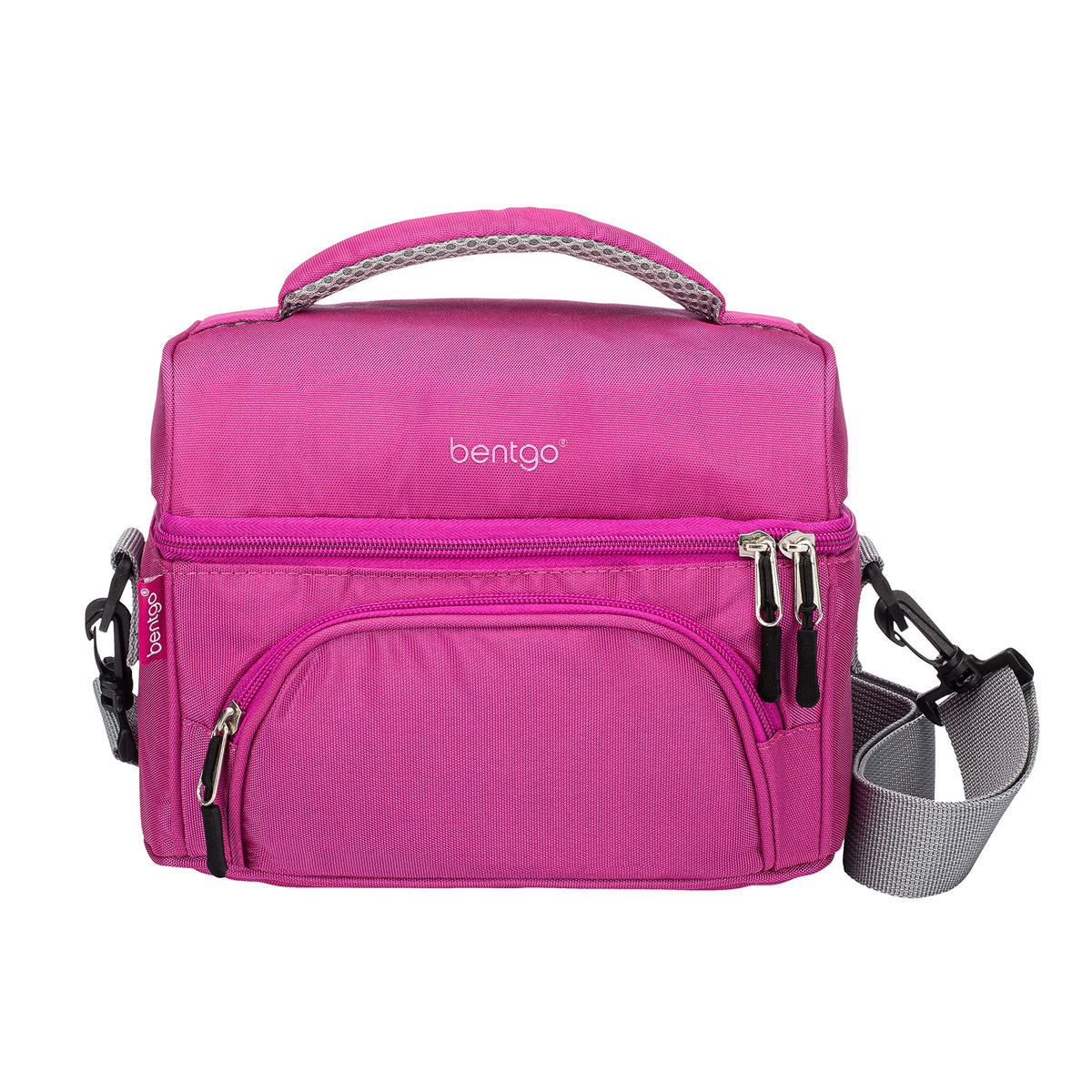 Bentgo Deluxe Insulated Lunch Bag with Adjustable Strap & Outer Pocket