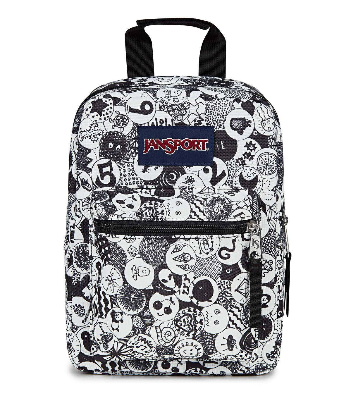 JanSport Big Break Insulated Lunch Bag - Small Soft-Sided Cooler Ideal for Class, Work, or Meal Prep, Black