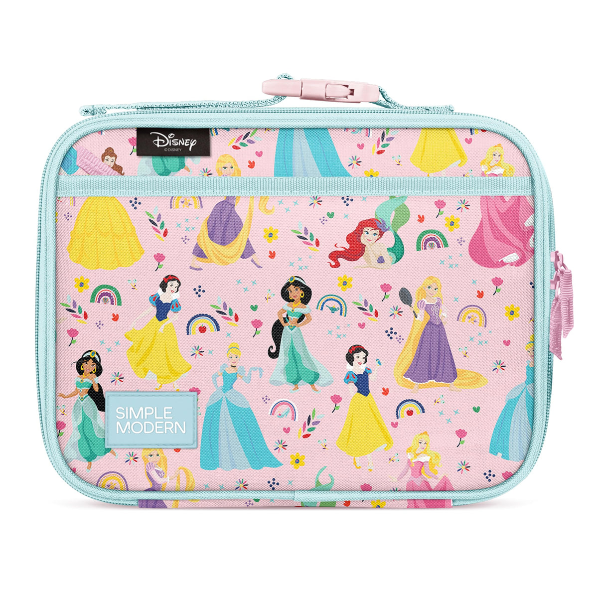 Simple Modern Disney Princess Kids Lunch Box & Insulated School Lunch Bag