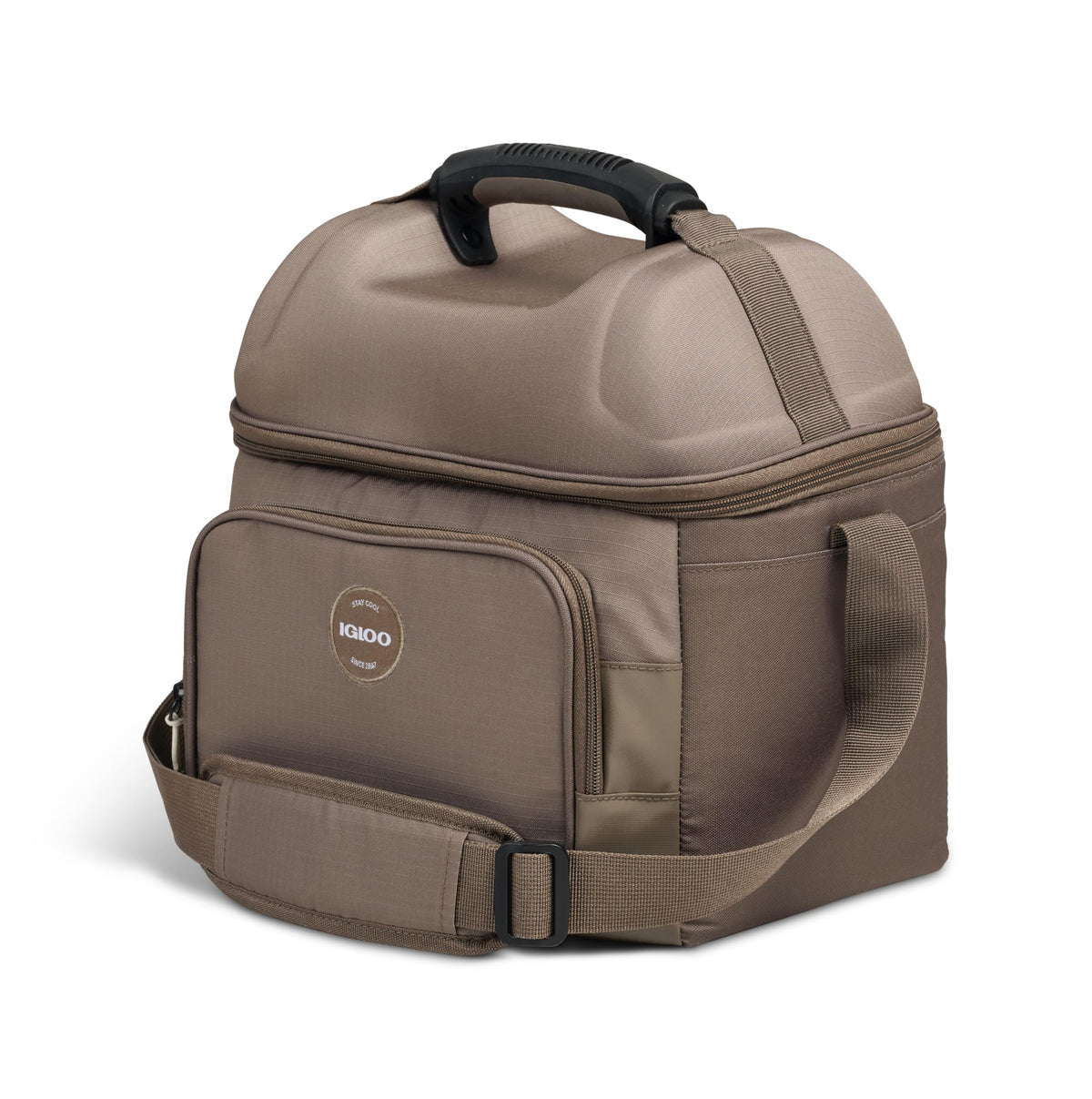 Igloo Gripper Soft Sided Cooler Bag | Insulated Dual Compartment Lunch Cooler