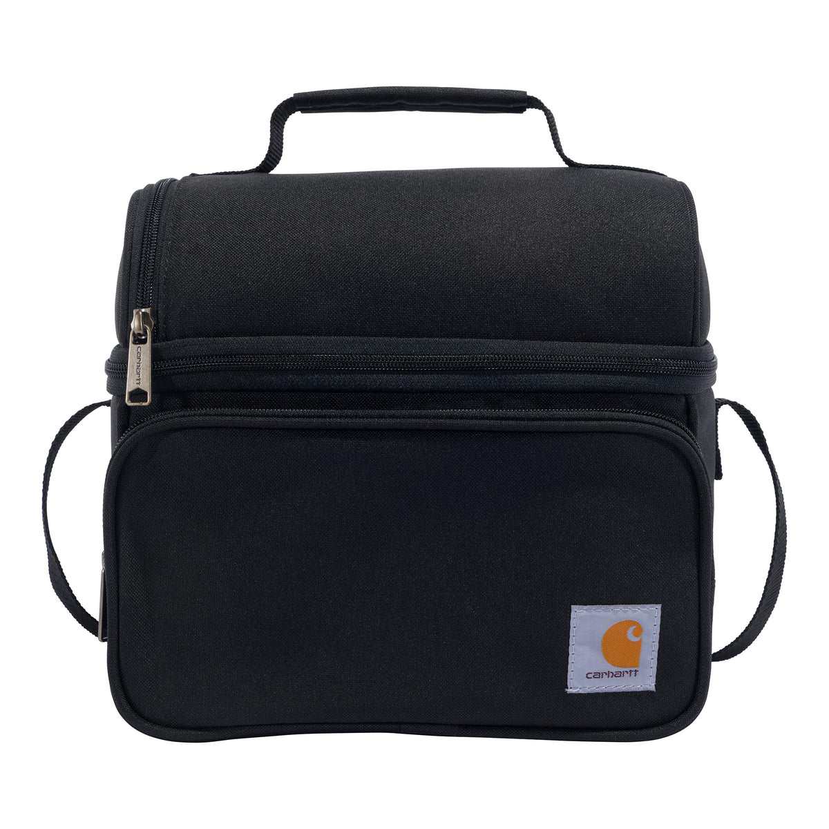 Carhartt Camping Cooler, Worksite Lunch Box, Soft Shell Lunch Bag for Construction Sites, Work and Everyday Use, Black