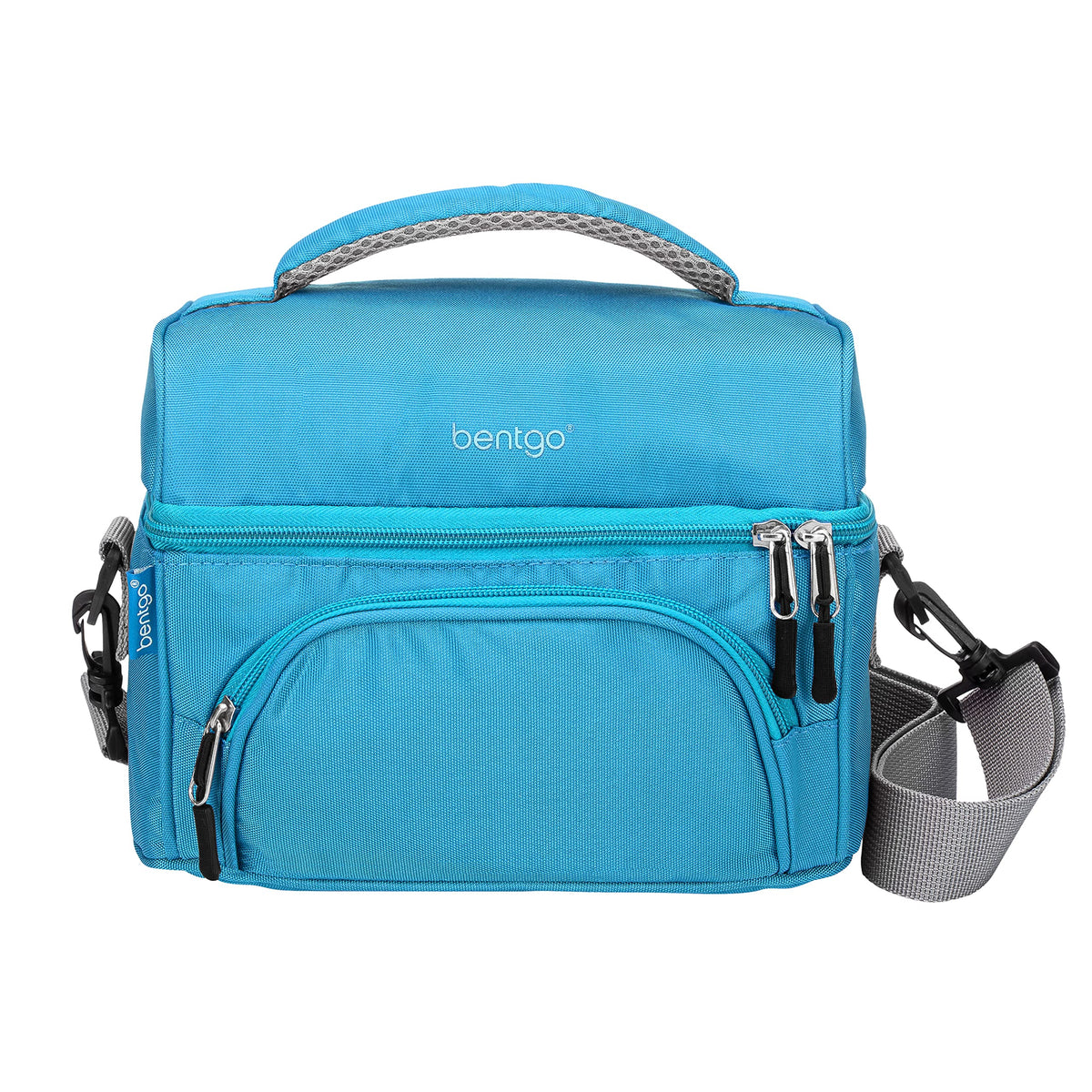 Bentgo Deluxe Insulated Lunch Bag with Adjustable Strap & Outer Pocket